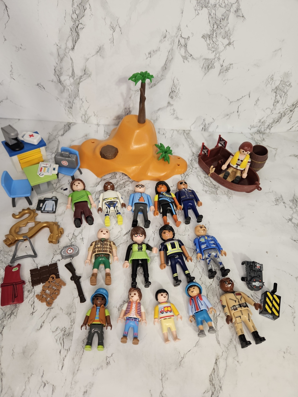 Playmobil Mixed Action Figures & Some Accessories